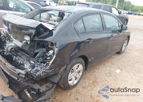 2013 Honda Civic Lx z USA, uszkodzony, nr VIN 2HGFB2F54DH531207